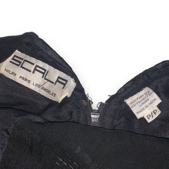 w o w :: Vintage Glamorous Fitted Sequin Beaded Gatsby Dress - Picture 13 of 16